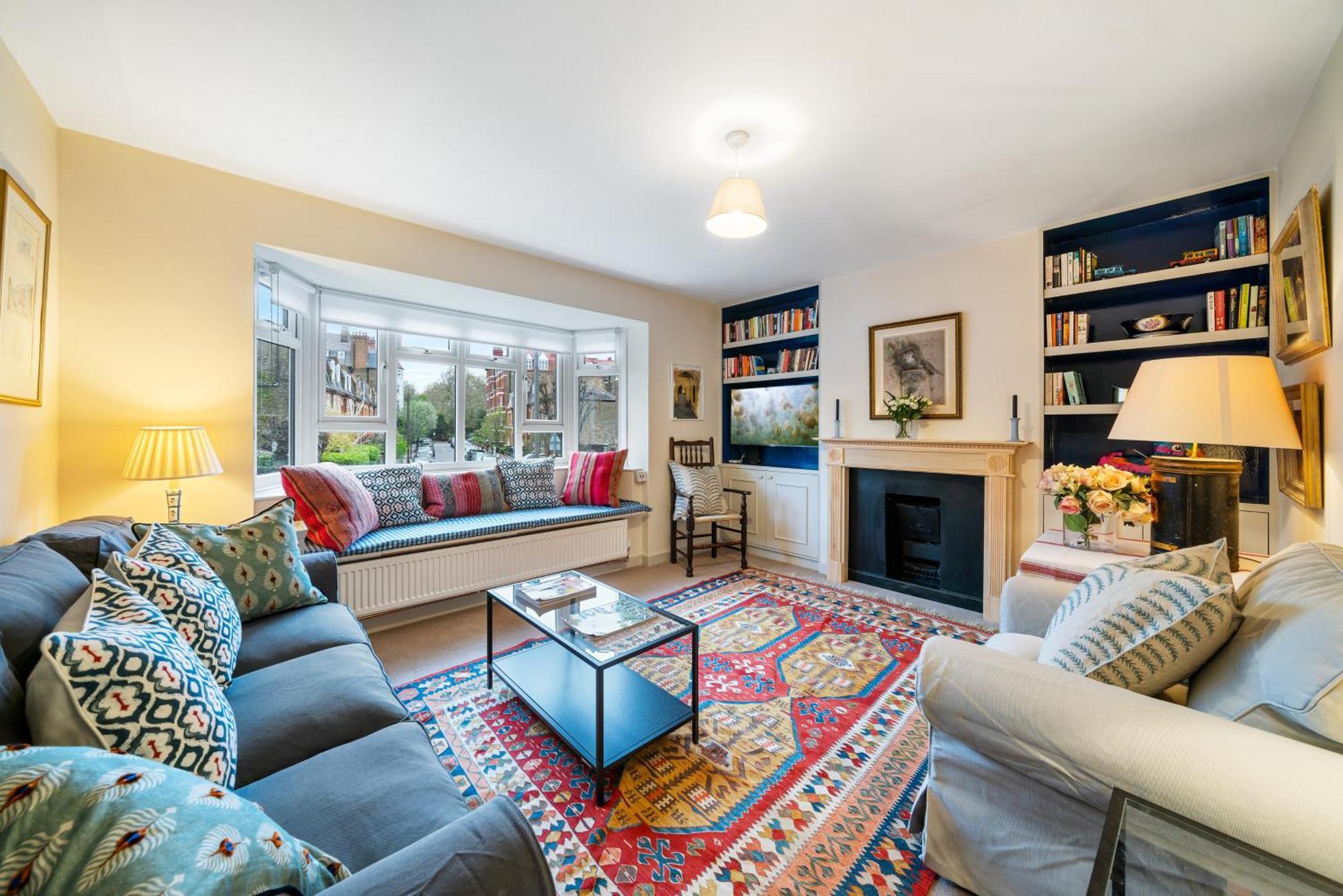 Bright & Cosy Gem ~ Battersea Park View ~ King Bed Apartment London Bagian luar foto