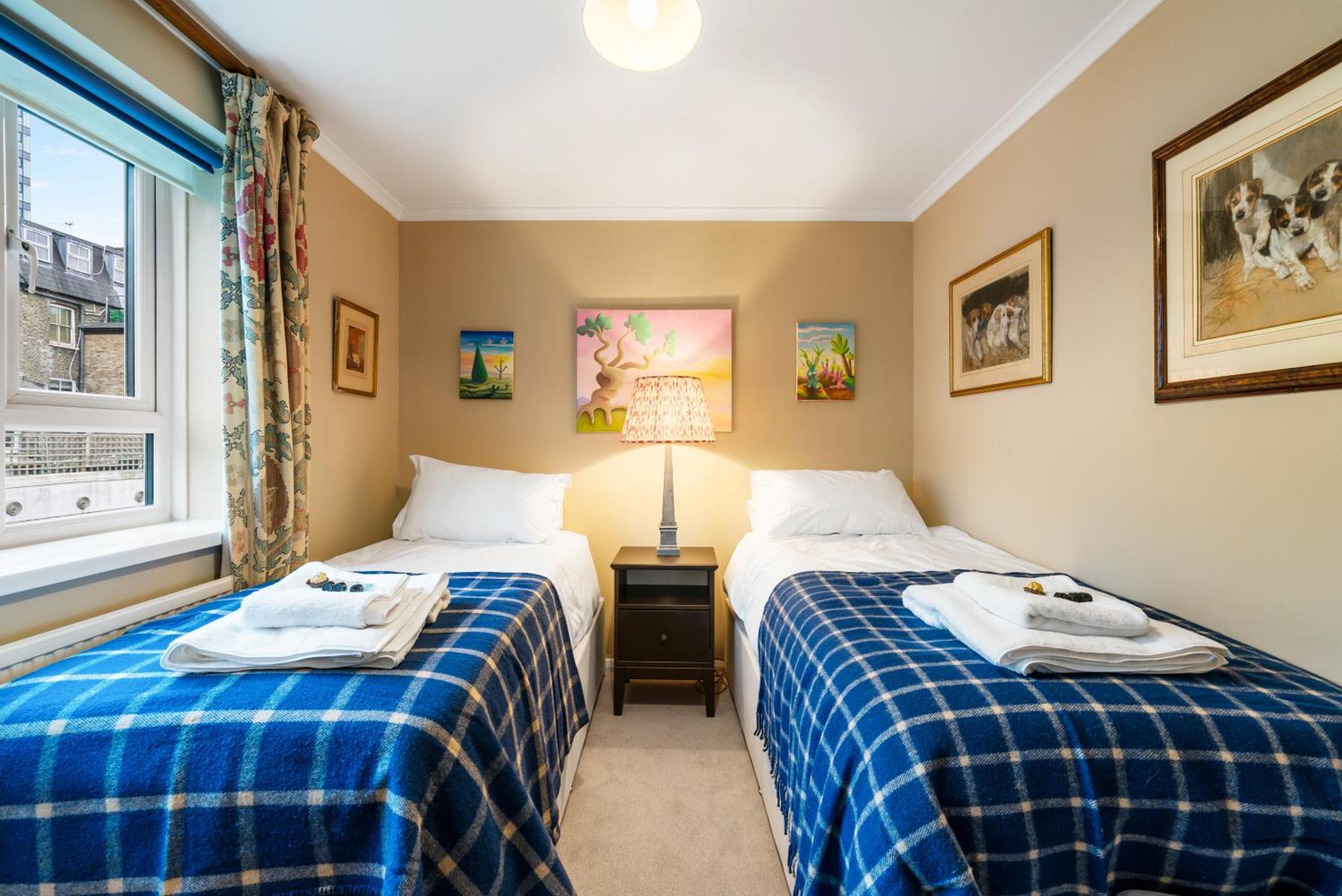 Bright & Cosy Gem ~ Battersea Park View ~ King Bed Apartment London Bagian luar foto